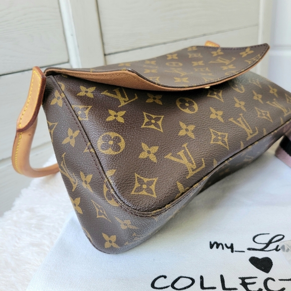 💕DISCONTINUED Very Rare LOUIS VUITTON Looping MINI Shoulder Bag Monogram - Picture 7 of 16